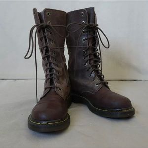 Dr. Marten’s Hazil tall slouch boots brown sz.9 W